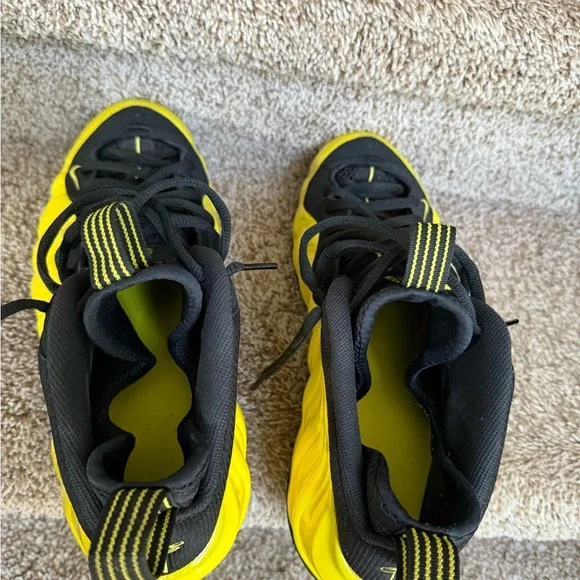 Nike Air Foamposite One “Wu Tang” Optic Yellow and Black Sneakers
